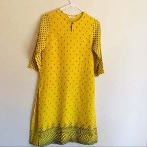 Yellow Kurta top for women